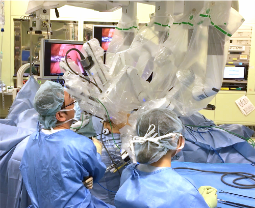 Figure 2: Robotic surgery