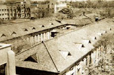 One-storied hospital ward used until the end of 1961