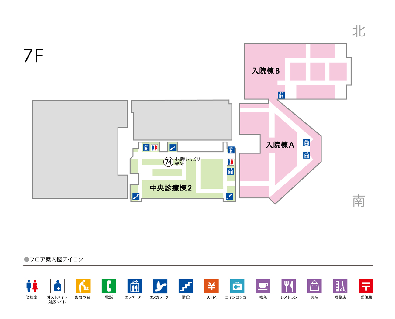 フロアマップ 7階