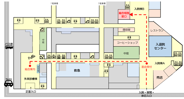 総合相談窓口の場所